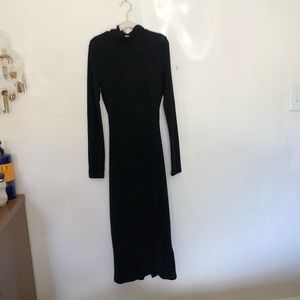 H&M Long Sleeve Dress with Chain Detail